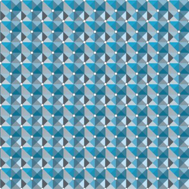 soyut geometrik dikişsiz desen, vektör illüstrasyonu