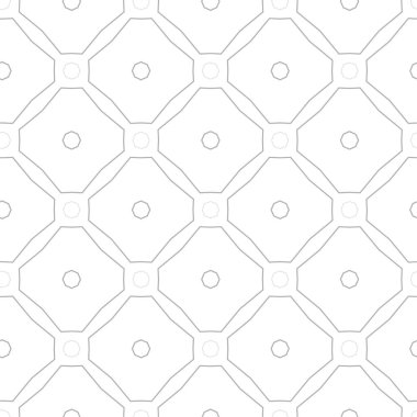Geometrik soyut dikişsiz desen, vektör illüstrasyonu
