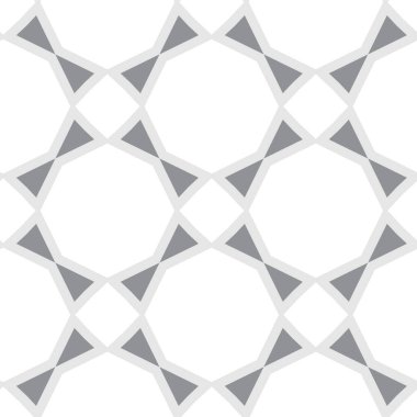 Geometrik şekilli kusursuz desen vektör çizimi  