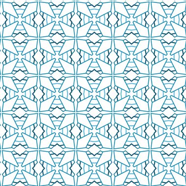 Geometrik soyut dikişsiz desen, vektör illüstrasyonu