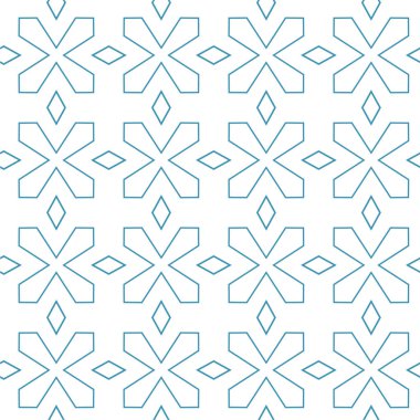 soyut geometrik dikişsiz desen, vektör illüstrasyonu