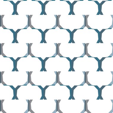 soyut geometrik dikişsiz desen, vektör illüstrasyonu