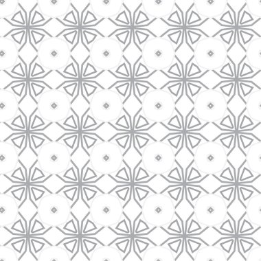 Geometrik soyut dikişsiz desen, vektör illüstrasyonu