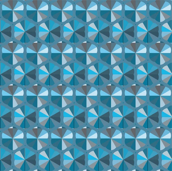 Geometrik soyut dikişsiz desen, vektör illüstrasyonu