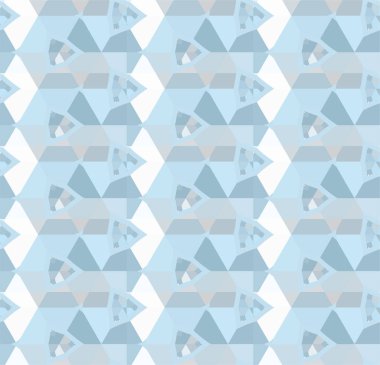 soyut geometrik dikişsiz desen, vektör illüstrasyonu