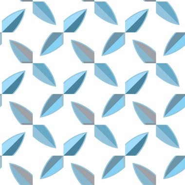 Geometrik soyut dikişsiz desen, vektör illüstrasyonu