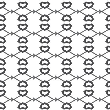 Geometrik soyut dikişsiz desen, vektör illüstrasyonu