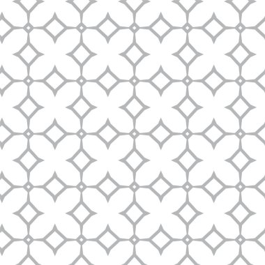 Geometrik soyut dikişsiz desen, vektör illüstrasyonu