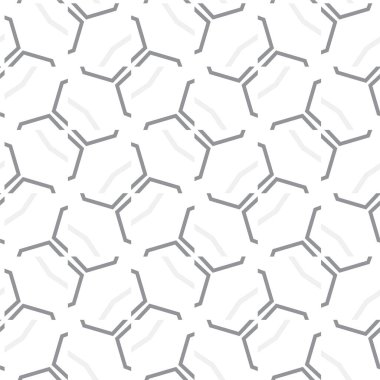 Geometrik soyut dikişsiz desen, vektör illüstrasyonu