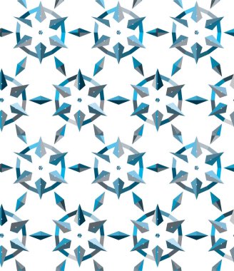 soyut geometrik dikişsiz desen, vektör illüstrasyonu