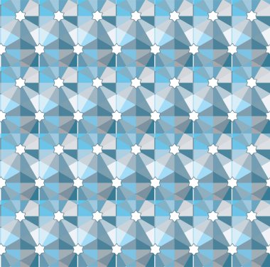 soyut geometrik dikişsiz desen, vektör illüstrasyonu