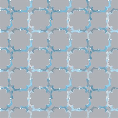 soyut geometrik dikişsiz desen, vektör illüstrasyonu