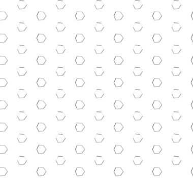 Geometrik soyut dikişsiz desen, vektör illüstrasyonu