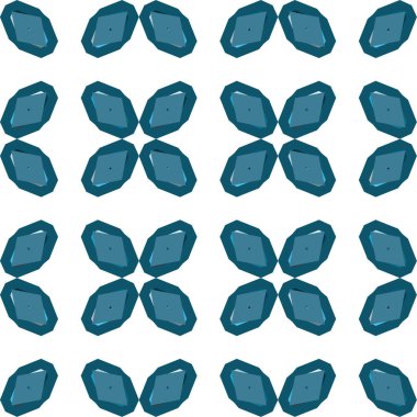 Geometrik şekilli kusursuz desen vektör çizimi  