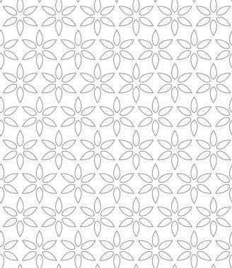 soyut geometrik dikişsiz desen, vektör illüstrasyonu