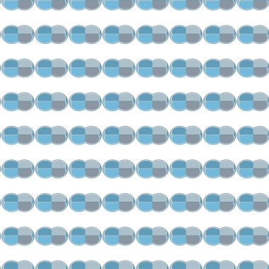 Geometrik soyut dikişsiz desen, vektör illüstrasyonu