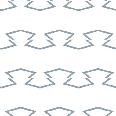 Geometrik soyut dikişsiz desen, vektör illüstrasyonu