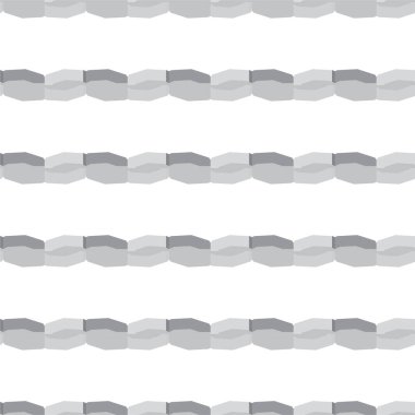 Geometrik soyut dikişsiz desen, vektör illüstrasyonu