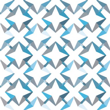 soyut geometrik dikişsiz desen, vektör illüstrasyonu
