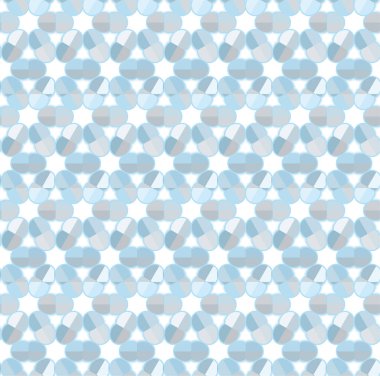 soyut geometrik dikişsiz desen, vektör illüstrasyonu