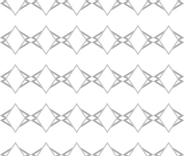 Geometrik soyut dikişsiz desen, vektör illüstrasyonu