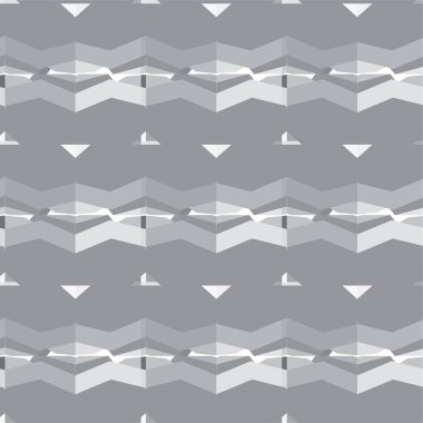 Geometrik soyut dikişsiz desen, vektör illüstrasyonu