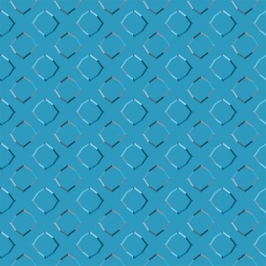 Geometrik soyut dikişsiz desen, vektör illüstrasyonu