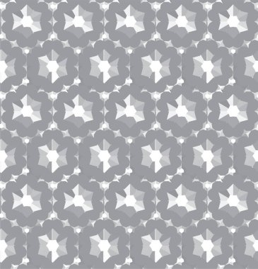 Geometrik soyut dikişsiz desen, vektör illüstrasyonu