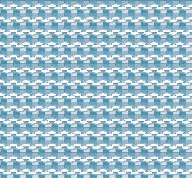 Geometrik soyut dikişsiz desen, vektör illüstrasyonu