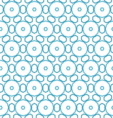 Geometrik soyut dikişsiz desen, vektör illüstrasyonu
