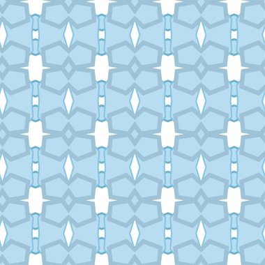 Geometrik soyut dikişsiz desen, vektör illüstrasyonu