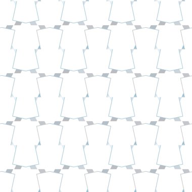 Geometrik soyut dikişsiz desen, vektör illüstrasyonu