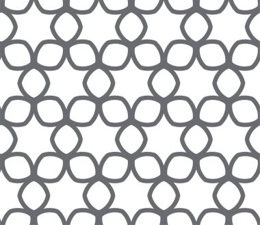 soyut geometrik dikişsiz desen, vektör illüstrasyonu