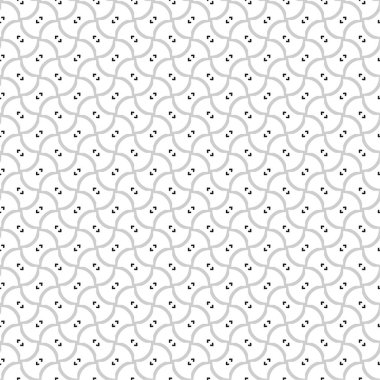 Geometrik şekilli kusursuz desen vektör çizimi