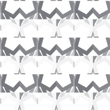 soyut geometrik dikişsiz desen, vektör illüstrasyonu