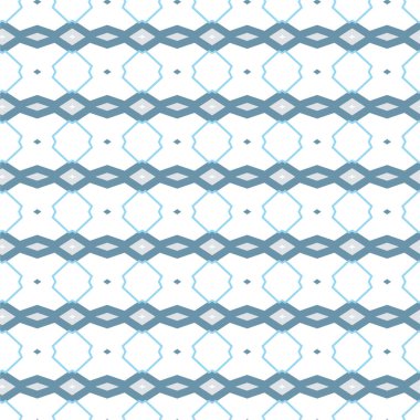 Geometrik soyut dikişsiz desen, vektör illüstrasyonu