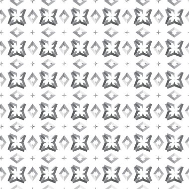 Geometrik soyut dikişsiz desen, vektör illüstrasyonu