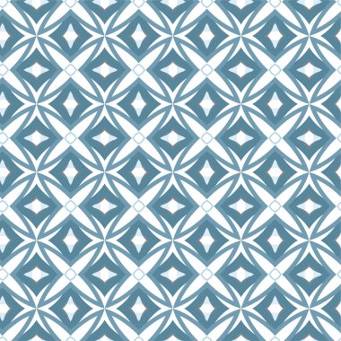 Geometrik şekilli kusursuz desen vektör çizimi