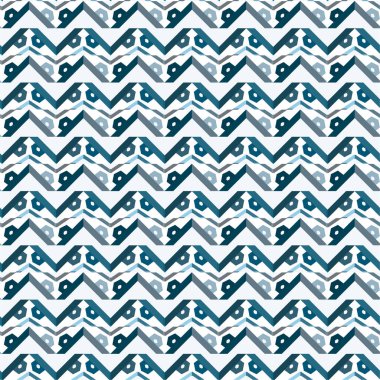 Geometrik soyut dikişsiz desen, vektör illüstrasyonu