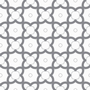Geometrik soyut dikişsiz desen, vektör illüstrasyonu