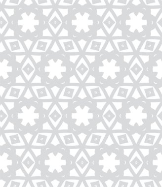 Geometrik soyut dikişsiz desen, vektör illüstrasyonu