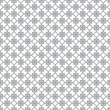 Geometrik soyut dikişsiz desen, vektör illüstrasyonu