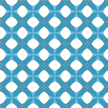 Geometrik soyut dikişsiz desen, vektör illüstrasyonu