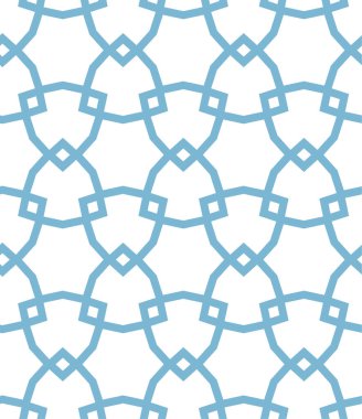 Geometrik soyut dikişsiz desen, vektör illüstrasyonu