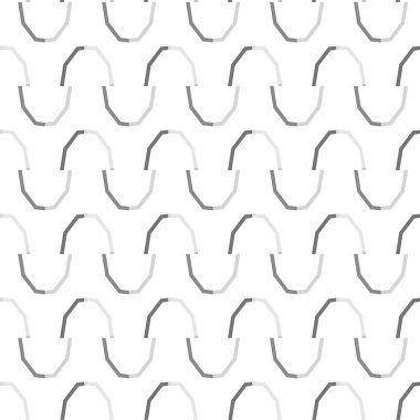 Geometrik soyut dikişsiz desen, vektör illüstrasyonu