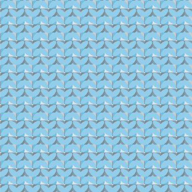 Geometrik soyut dikişsiz desen, vektör illüstrasyonu