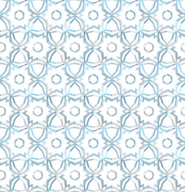 Geometrik şekilli kusursuz desen vektör çizimi