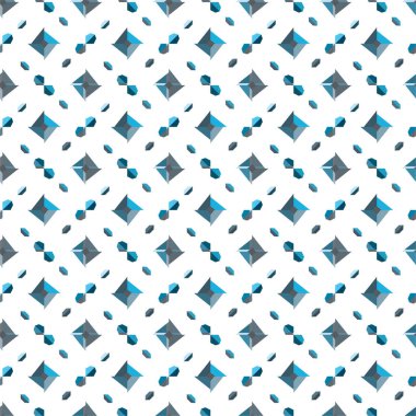 soyut geometrik dikişsiz desen, vektör illüstrasyonu