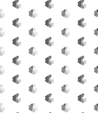 Geometrik şekilli kusursuz desen vektör çizimi