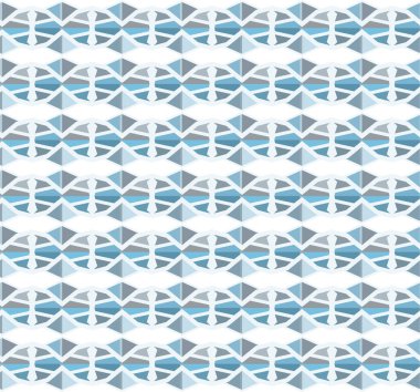 Geometrik soyut dikişsiz desen, vektör illüstrasyonu